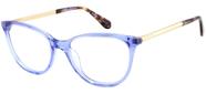 Óculos kate spade new york Kimberlee 0PJP Blue com lente Demo