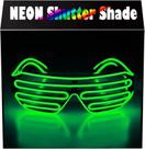 Óculos Led Neon Verde Para Casamento - De Adereços Para Hora Do Buffet E Pista Animada Original