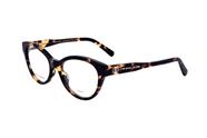 Óculos Marc Jacobs modernos redondos/ovais para mulheres 52 mm Havana Óculos Marc Jacobs modernos redondos/ovais para mulheres 52 mm Havana