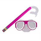 Óculos Mergulho Snorkel Premium Infantil Silicone Natação praia verão para menino e menina presente