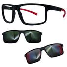 Oculos Mormaii 6127 Swap 5 A85 Com 2 Clipons G15 e Red