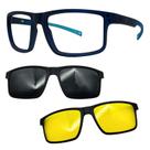 Oculos Mormaii 6127 Swap 5 Com 2 Clipons Cinza e Noturno