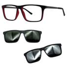 Oculos Mormaii 6132 Swap 6 AA9 Com 2 Clipons G15 e Prata Oculos Mormaii 6132 Swap 6 AA9 Com 2 Clipons G15 e Prata