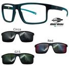 Oculos Mormaii Swap 5 6127 K04 Verde Fosco Com 3 Clipons