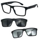 Oculos Mormaii Swap NG 2 6153 A14 com 2 Clipons - Escolha
