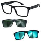 Oculos Mormaii Swap NG 2 6153 AFE com 2 Clipon G15 e Azul