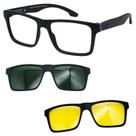 Oculos Mormaii Swap NG 2 6153 AFE com 2 Clipon G15 e Nortuno