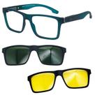 Oculos Mormaii Swap NG 2 6153 K04 com 2 Clipon G15 e Nortuno