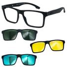 Oculos Mormaii Swap NG2 6153 Preto Fosco Com 3 Clipons Oculos Mormaii Swap NG2 6153 Preto Fosco Com 3 Clipons