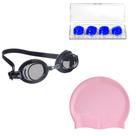 Óculos Natação Hammerhead Focus Júnior 1.0 + Touca + Protetor de ouvido Óculos Natação Hammerhead Focus Júnior 1.0 + Touca + Protetor de ouvido