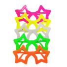 Óculos Neon Estrela - Pacote com 10 unidades