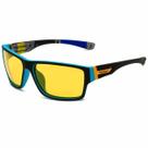 Óculos Noturno Night Vision Dirigir A Noite Polarizado Azul Azul Amarelo