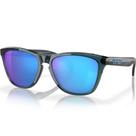 Óculos Oakley Frogskins Crystal Black/Prizm Sapphire Polarized
