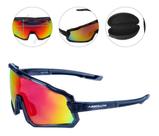 Oculos Para Ciclismo Absolute Wild Cinza Lente Vermelh Uv400 Oculos Para Ciclismo Absolute Wild Cinza Lente Vermelh Uv400