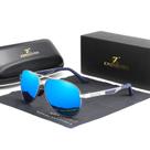 Óculos Polarizados Quadrados lente uv400 kingseven - Cinza