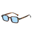 Óculos quadrados simples para homens e mulheres, óculos retrô, guarda-sol verão, moda praia