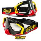 Óculos Quantum N Amarelo/Preto Off Road Motocross Veloterra Enduro - Circuit