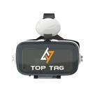 Óculos Realidade Virtual 3D C/Fone Gold Toptag Preto/Branco