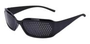 Oculos Reticulado Preto Furadinho Anti-fadiga Pinhole Oculos Reticulado Preto Furadinho Anti-fadiga Pinhole