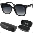 oculos sol feminino casual praia proteção uv vintage + case qualidade premium original black piano quadrado moda luxo
