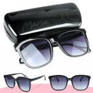 oculos sol feminino quadrado vintage proteção uv + case estiloso preto original qualidade premium