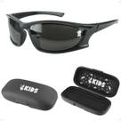 oculos sol infantil esportivo menino + case verão praia criança presente casual social acetato qualidade premium