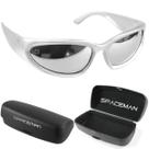 oculos sol masculino Trap Hype Y2k Bale Rap Oval Ref presente retrô lentes espelhadas bieber luxo verão clubmaster moda