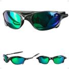 oculos sol praia lupa proteção uv + masculino azul acetato qualidade premium moda casual lente azul espelhada original presente azul verde
