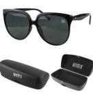 oculos sol proteção uv praia social vintage presente original luxo moda quadrado delicado verão acetato preto estiloso