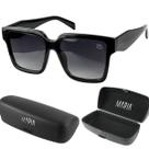 oculos sol vintage social feminino proteção uv praia + case qualidade premium estiloso acetato luxo moda quadrado verão