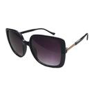 Óculos Solar Bulget Bg8058 A01 Preto Brilho Lente Cinza Degradê Óculos Solar Bulget Bg8058 A01 Preto Brilho Lente Cinza Degradê