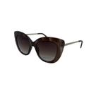 Óculos Solar Bulget Bg8095 G02 Marrom Brilho Lente Marrom Degradê Óculos Solar Bulget Bg8095 G02 Marrom Brilho Lente Marrom Degradê