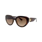 Óculos Solar Bulget Bg8123 G21 Marrom Brilho Demi Lente Marrom Degradê - Óculos Solar Bulget Bg8123 G21 Marrom Brilho Demi Lente Marrom Degradê -