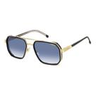 Óculos Solar Carrera 1069/s 2m2 08 58 Dourado Brilho Lente Azul Degradê Óculos Solar Carrera 1069/s 2m2 08 58 Dourado Brilho Lente Azul Degradê