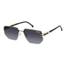 Óculos Solar Carrera 1070/s Rhl 9o 60 Dourado Brilho Lente Cinza Degradê