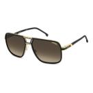 Óculos Solar Carrera 1071/s I46 86 61 Preto Fosco Lente Marrom Degradê