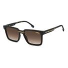 Óculos Solar Carrera Victory C 02/s 003 86 54 Preto Fosco Lente Marrom Degradê