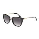 Óculos Solar Colcci Aretha Y Sun C0270a3433 Preto Brilho Lente Cinza Degradê cat1 -