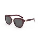 Óculos Solar Colcci Ceu c0186c2301 Bordô Brilho Lente Cinza