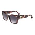 Óculos Solar Colcci Chiara C0253fc133 Roxo Fosco Demi Lente Cinza Degradê cat1 -