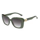 Óculos Solar Colcci Ellen C0285kg833 Verde Translúcido Lente Cinza Degradê cat1 -