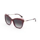 Óculos Solar Colcci Lua C0187c9633 Bordô Brilho Lente Cinza Degradê -