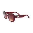 Óculos Solar Colcci Rubi C0288fi434 Vermelho Brilho Lente Marrom Degradê cat1 -