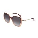 Óculos Solar Colcci Stela C0167fg233 Bordô Translúcido Degradê Lente Cinza Degradê cat1 -