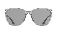 Óculos Solar Colcci Tati C0166d4909 Cinza Translúcido Lente Cinza Flash Prata
