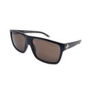 Óculos Solar Evoke New Capo V Brwd01 Preto Brilho Lente Marrom Óculos Solar Evoke New Capo V Brwd01 Preto Brilho Lente Marrom