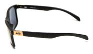 Óculos Solar Hb Gipps Ii 10100420243026 Preto Fosco Lente Dourada Espelhada