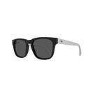 Óculos Solar HB Lead 10104740745025 Preto Fosco Lente Prata Espelhada -