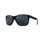 Óculos Solar Hb Underground 10100040251001 Matte Black D Red Lente Gray