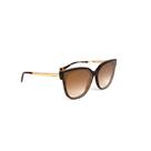Óculos Solar Hickmann Hi9082 G21 Marrom Brilho Tartaruga Lente Dourado Degradê Espelhada Óculos Solar Hickmann Hi9082 G21 Marrom Brilho Tartaruga Lente Dourado Degradê Espelhada